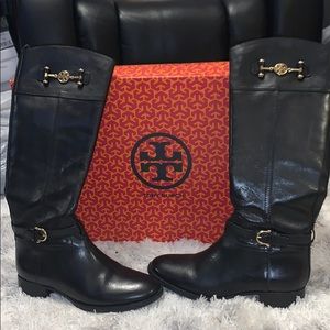 Tory Burch Leather Boots